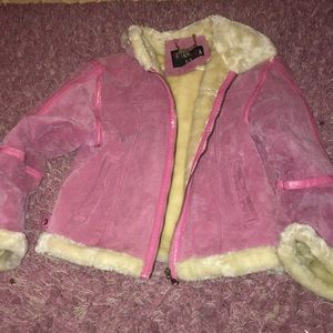 Suede coat (shebang girls )